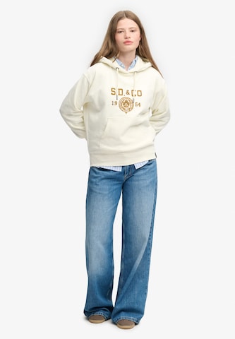 Superdry & Co Sweatshirt 'Athletic' in Beige