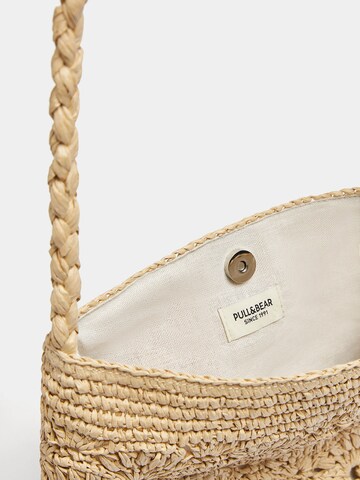 Pull&Bear Tasche in Beige