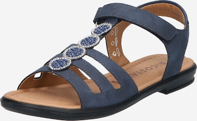 RICOSTA Sandalen 'Ana' in de kleur Donkerblauw / Zilver, Productweergave