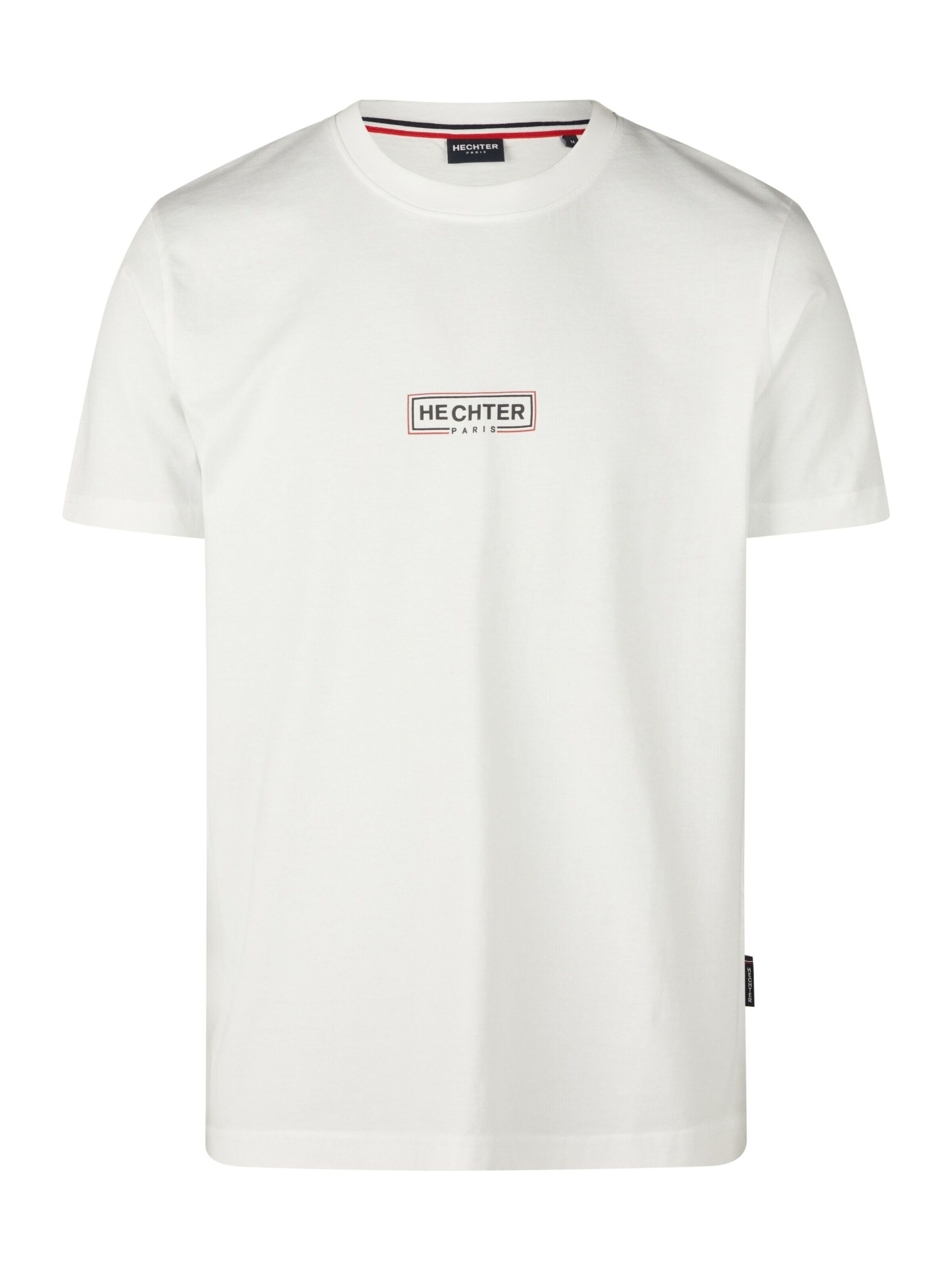 T-Shirt HECHTER PARIS en blanc : devant