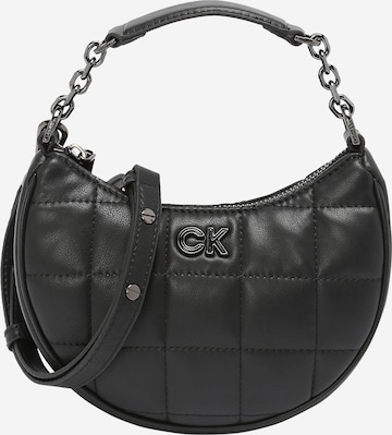 Calvin Klein - Bolso de mano en negro: frente