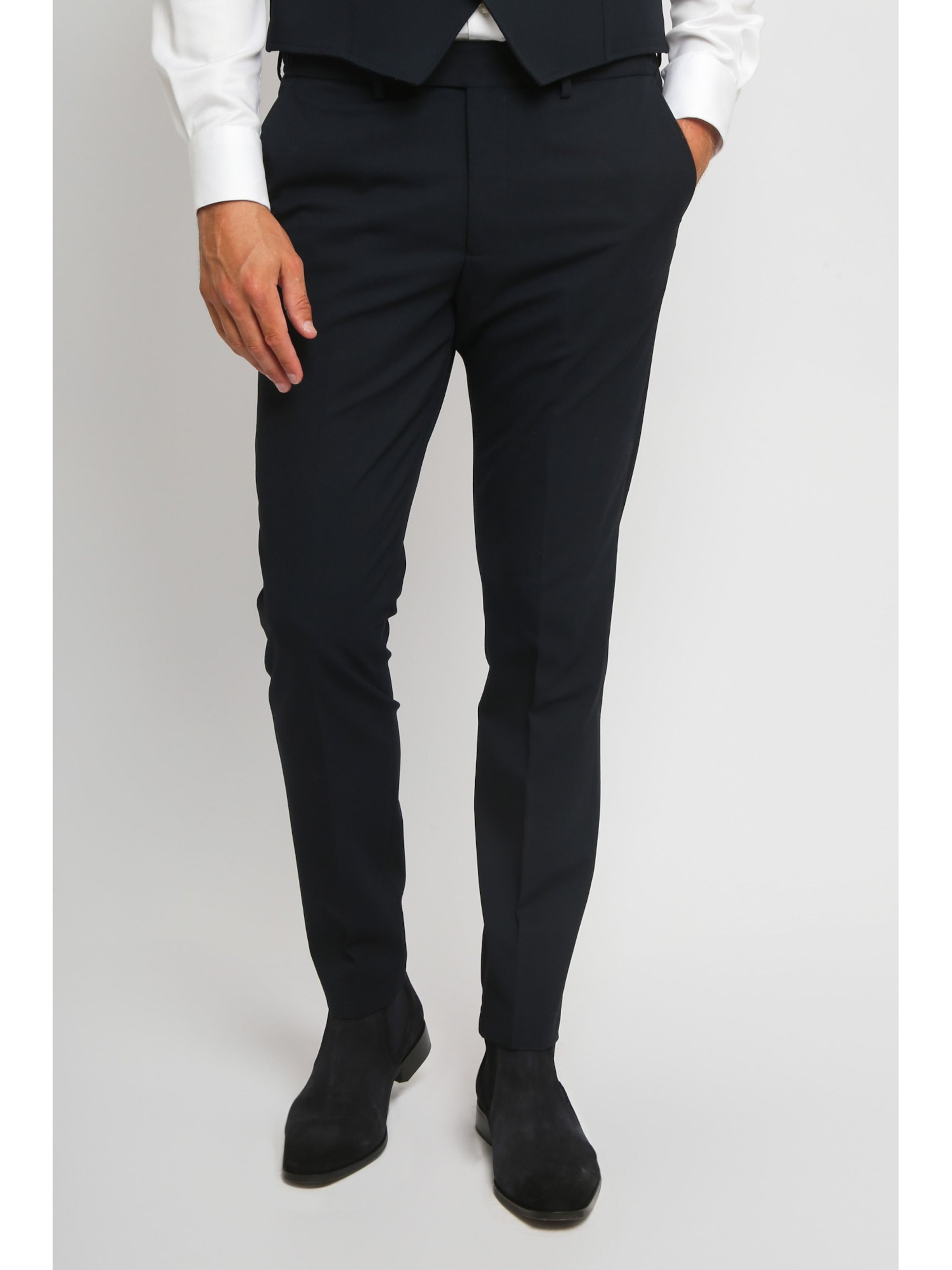 Suitable Slimfit Bügelfaltenhose‌‌‌‌‌ in Blau