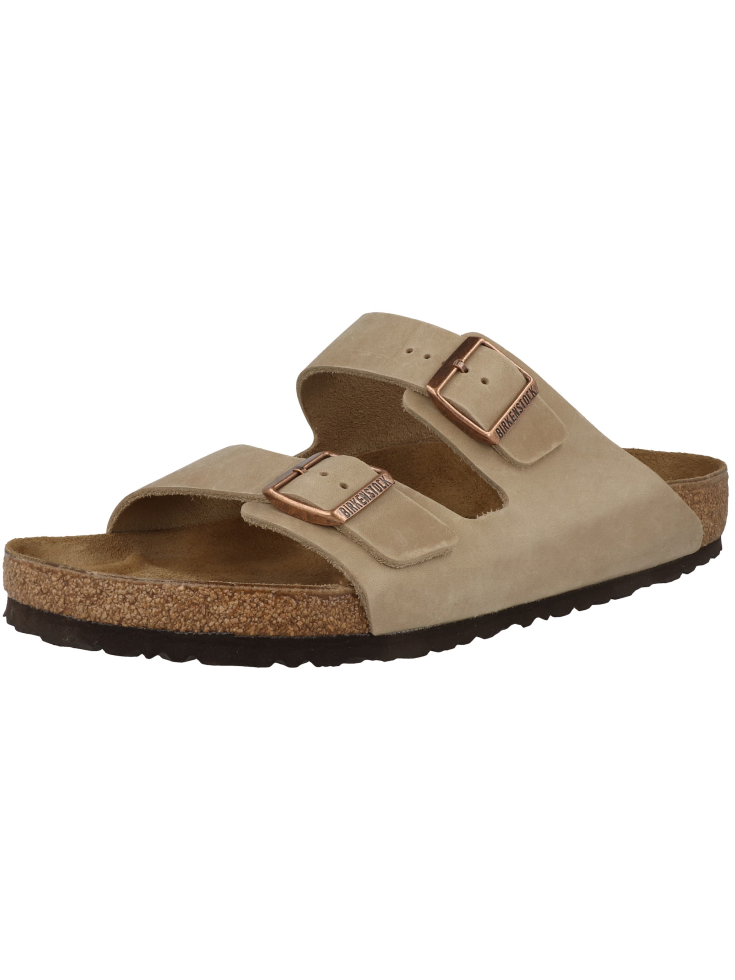 BIRKENSTOCK Mule 'Arizona' in Brown: front
