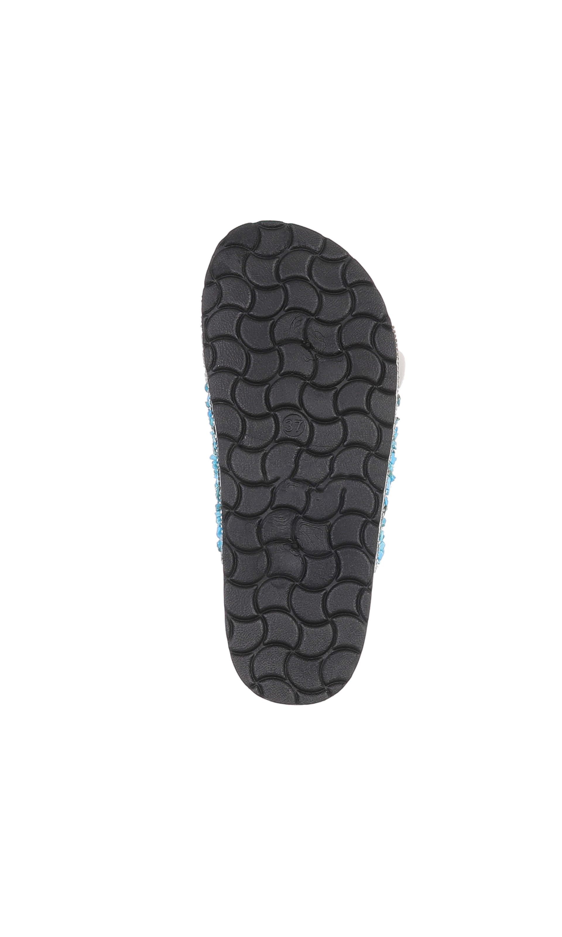 Ital-Design Pantolette in Schwarz