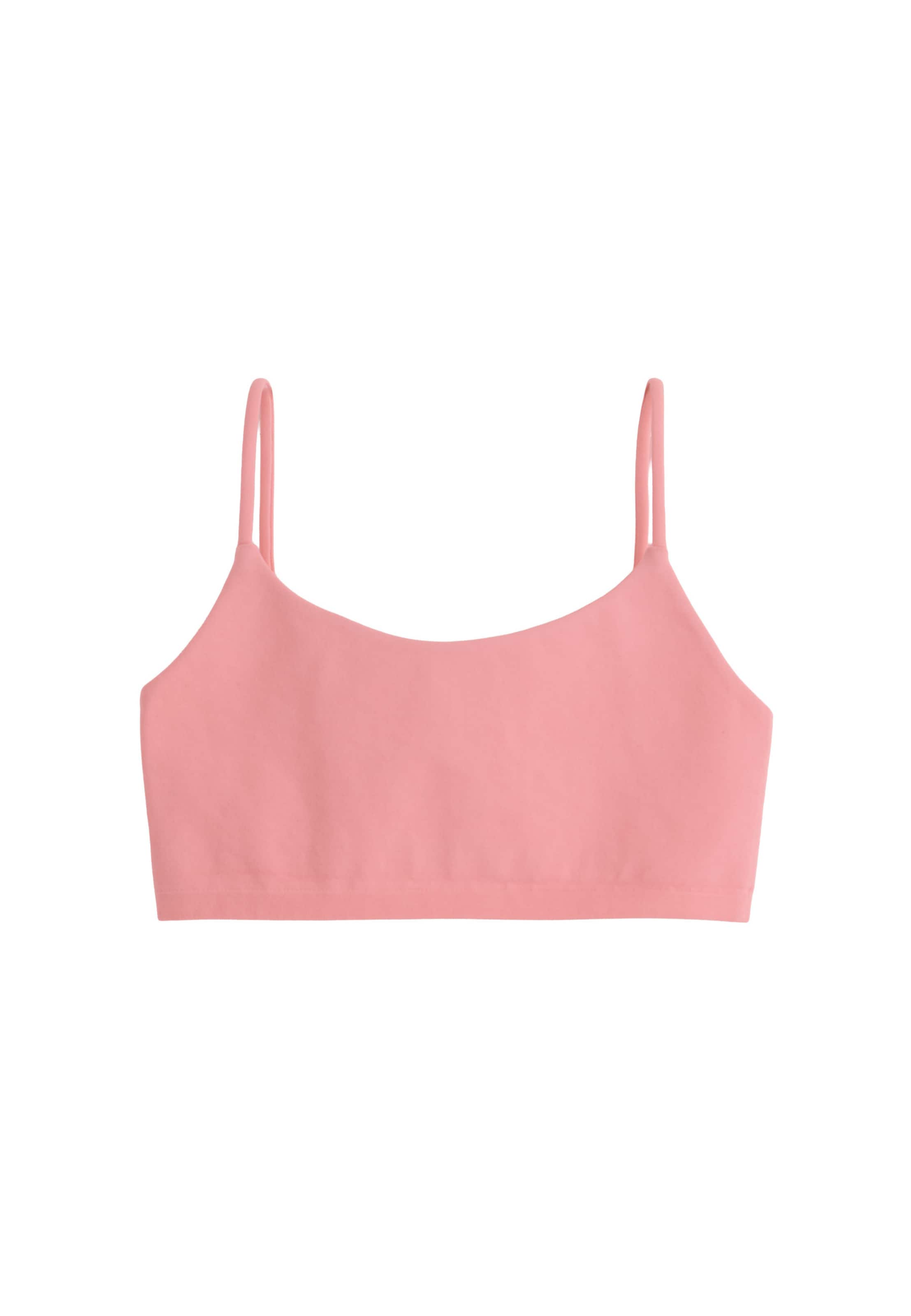 Aim'n Bustier Sport-BH in Pink: Vorderseite