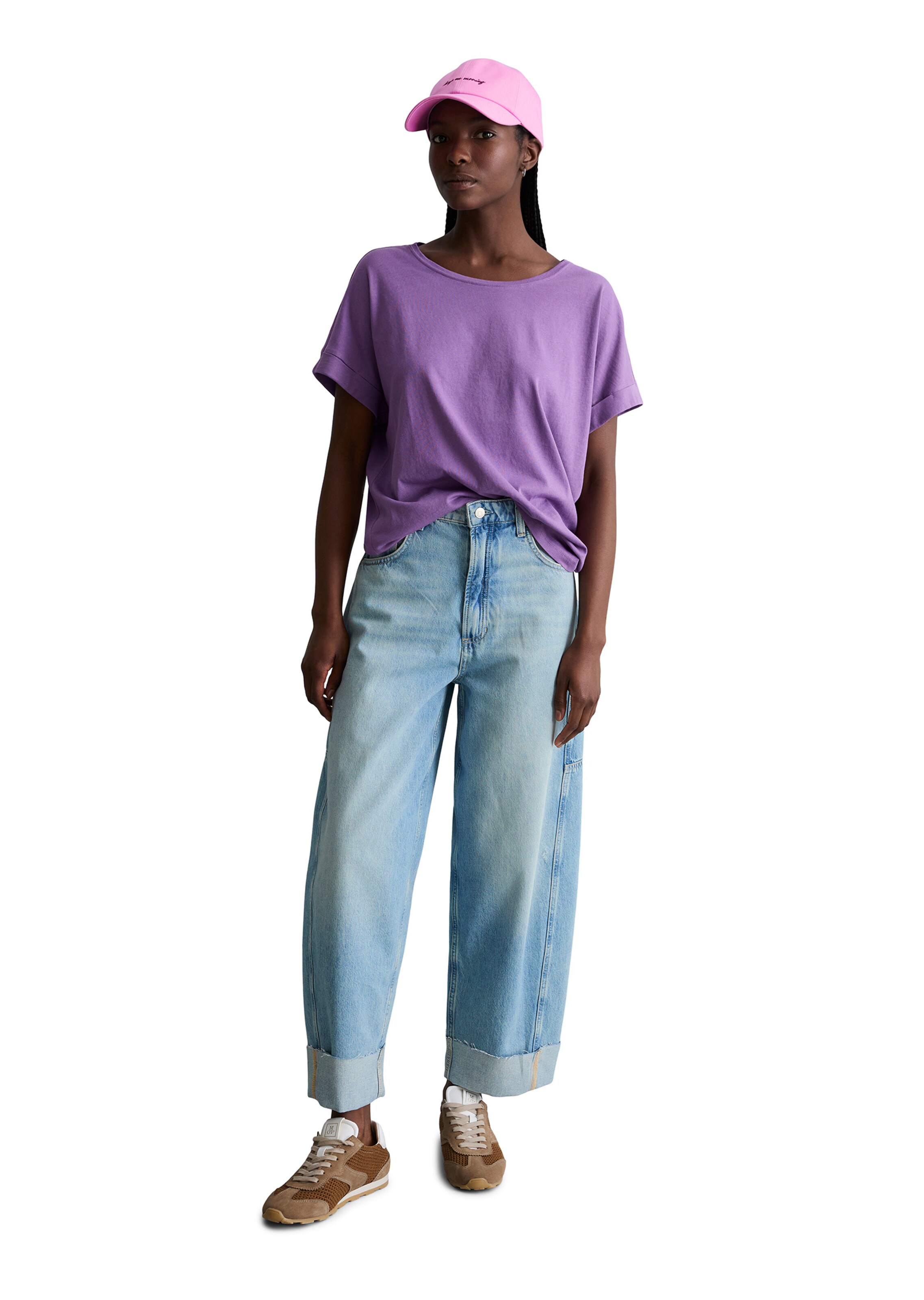 Marc O'Polo DENIM Shirt 'DfC' in Lila