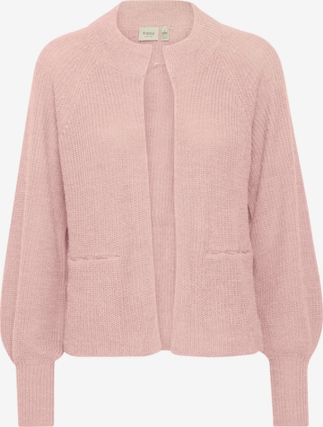 Cardigan Fransa en rose : devant