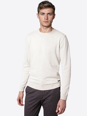 PIERRE CARDIN Trui in Wit: voorkant