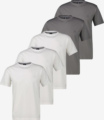 LERROS Shirt 'Basic' in Silver: front