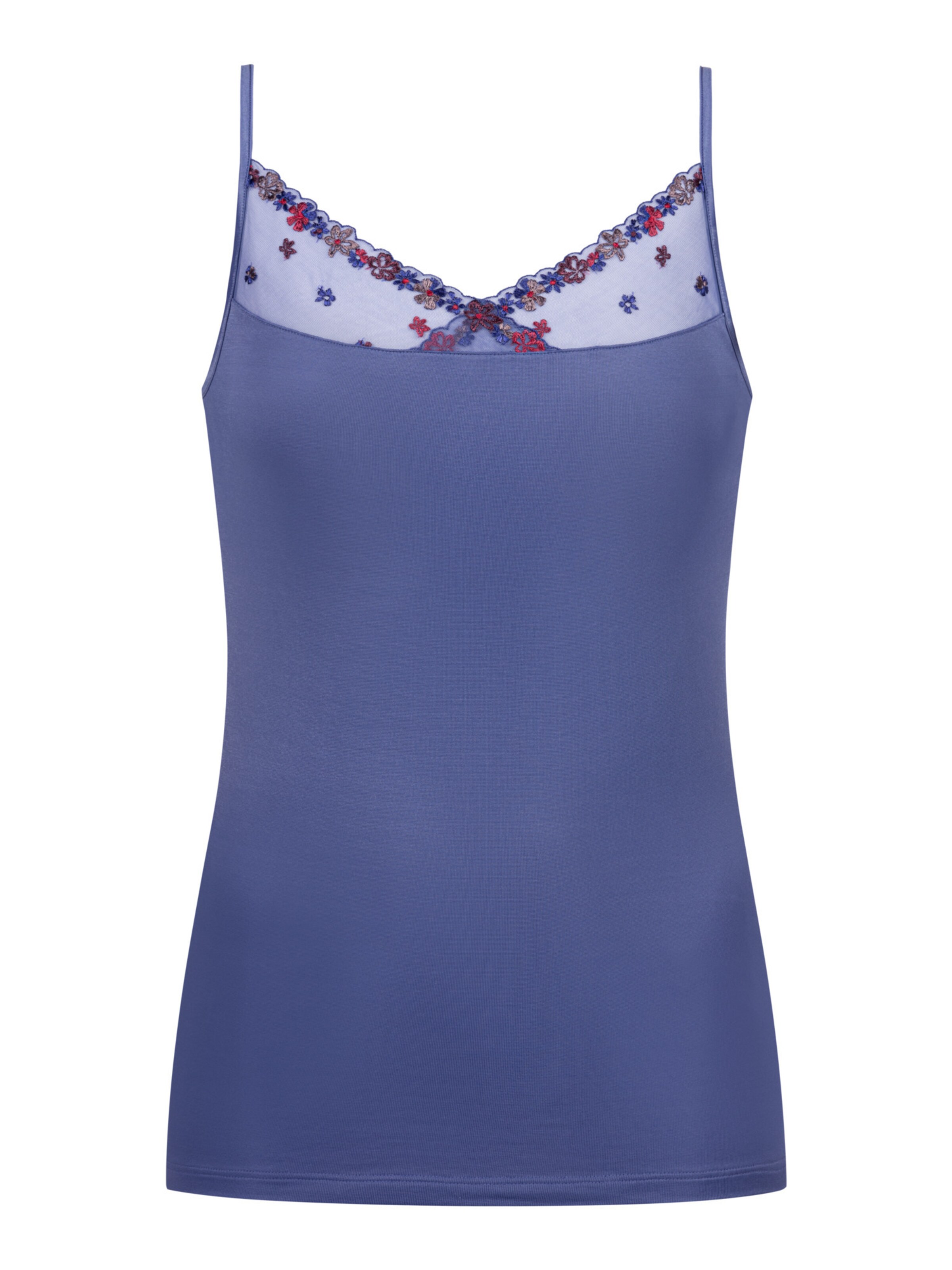 Mey Onderhemd 'Pretty Sense' in Blauw: voorkant