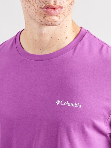 COLUMBIA Koszulka funkcyjna 'Barton Springs' w kolorze fioletowy