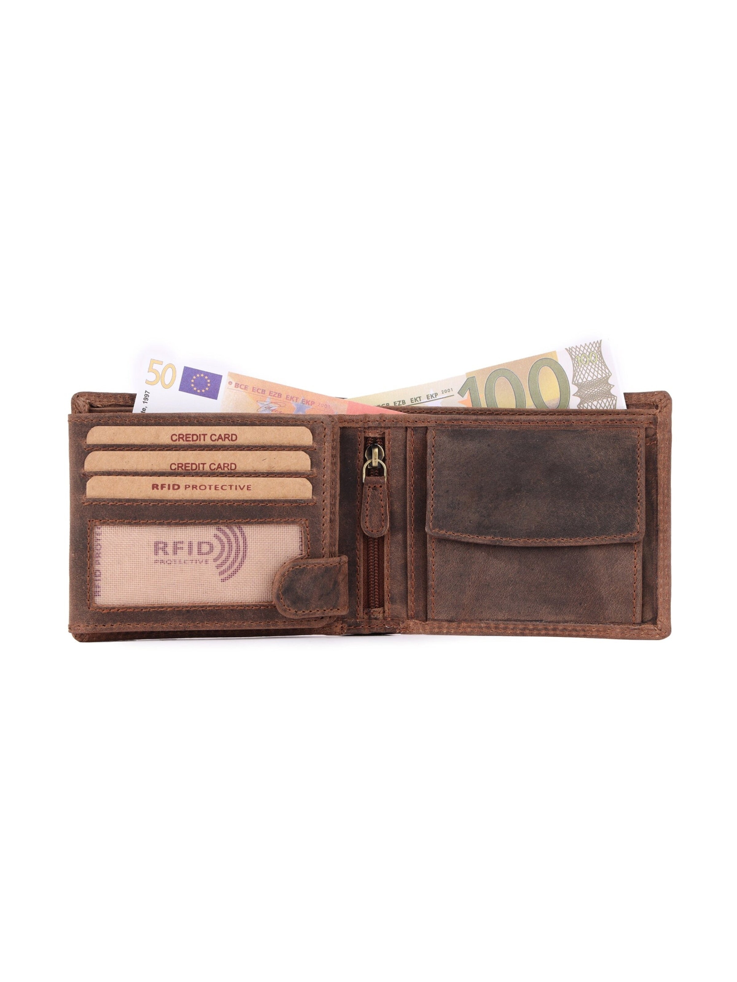 Benthill Wallet in Brown