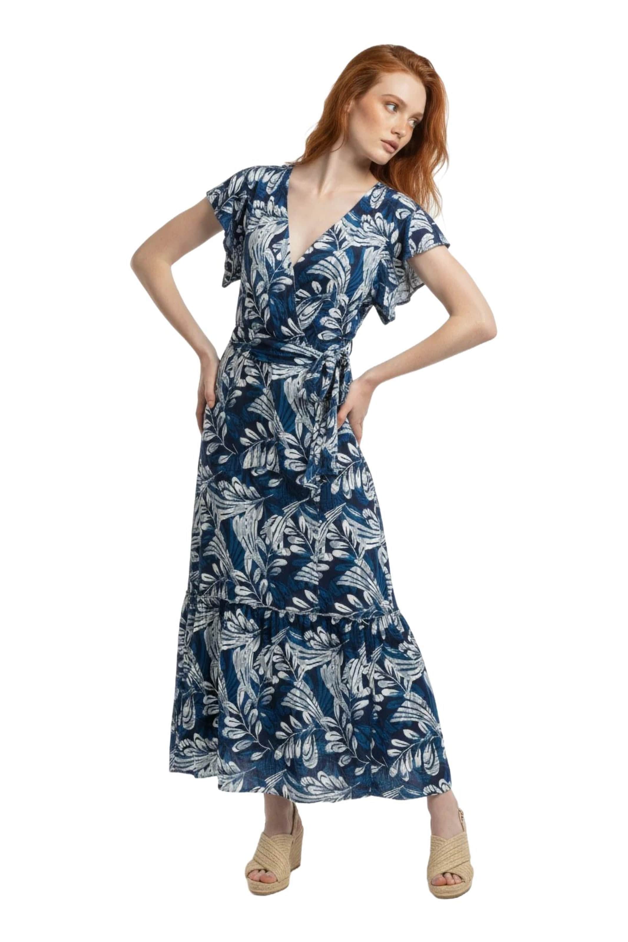Robe d’été No Matter What en bleu