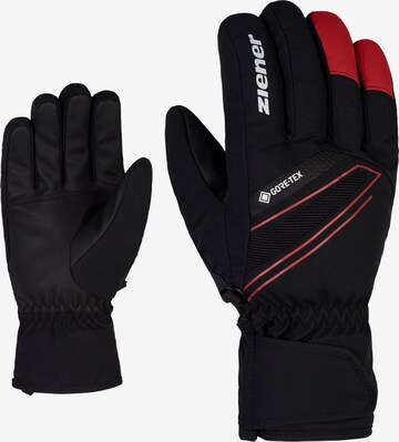 ZIENER Athletic Gloves 'Gunar' in Black: front