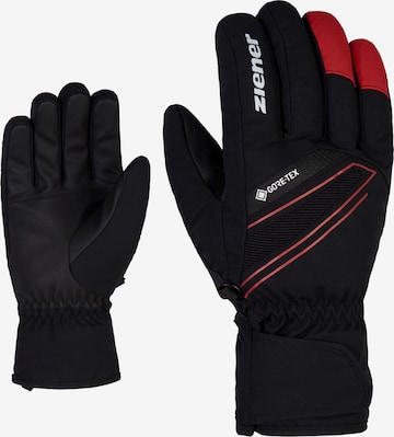 ZIENER Athletic Gloves 'Gunar' in Black: front