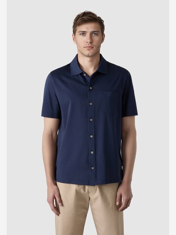 Regular fit Camicia ' 647000 ' di MAERZ Muenchen in blu: frontale