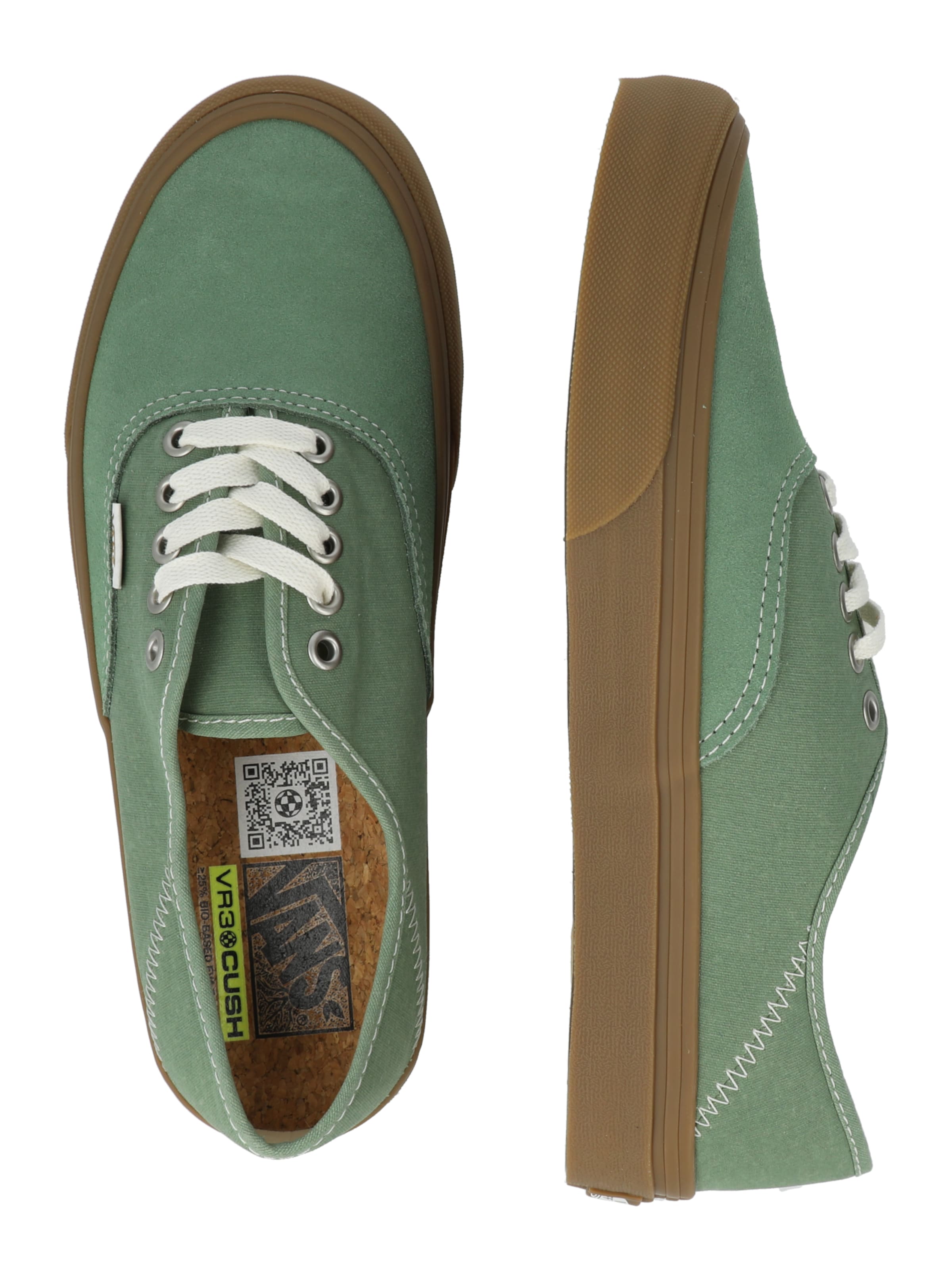 Sneaker bassa di VANS in verde