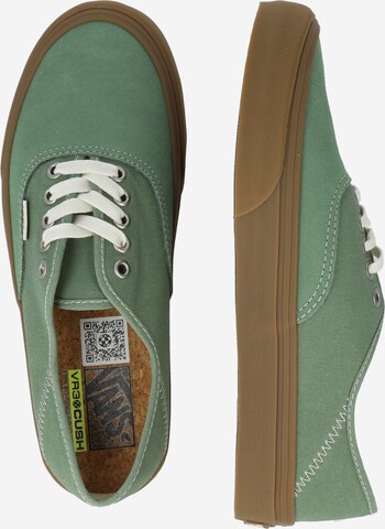 Sneaker low de la VANS pe verde