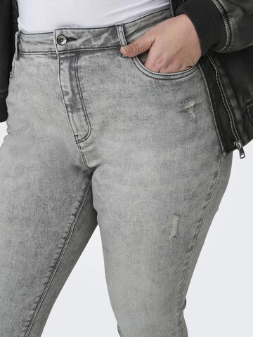 ONLY Carmakoma Skinny Jeans i grå