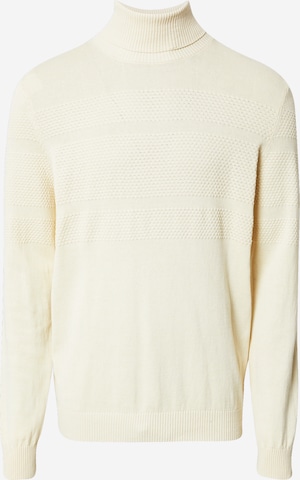 Pull-over BLEND en beige : devant