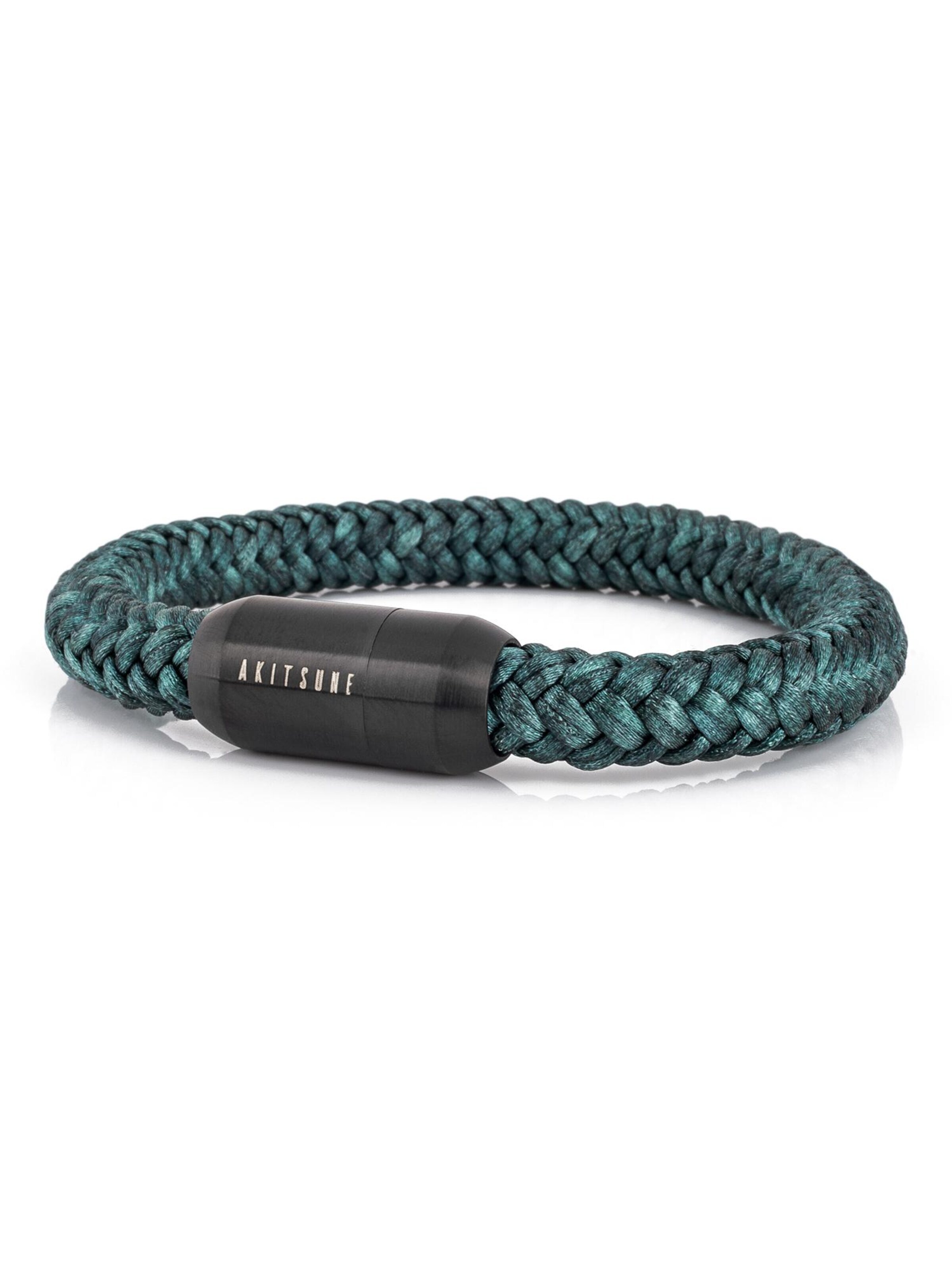 Akitsune Armband 'Portus'‌‌‌‌‌‌ in Grün: Vorderseite