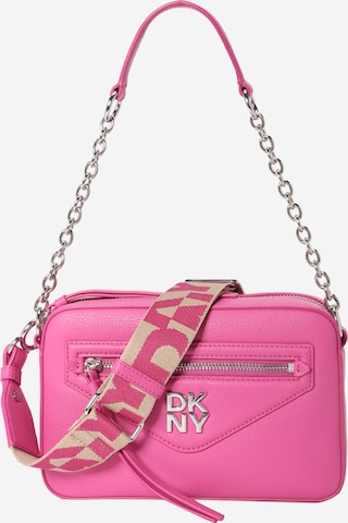 Sac bandoulière 'Milan' DKNY en rose : devant