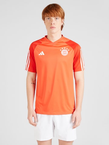 ADIDAS PERFORMANCE Jersey 'FC Bayern München Tiro 23' in Orange: front