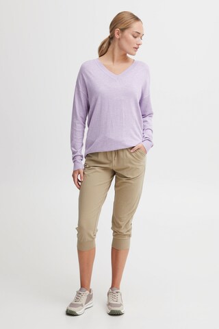 Oxmo Tapered Hose 'Odda' in Beige