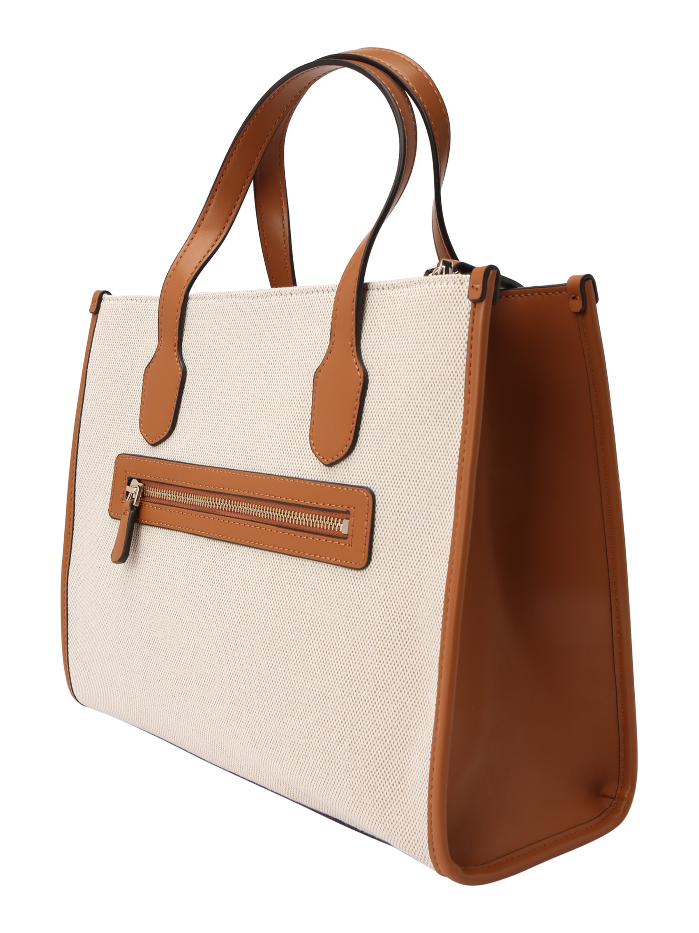 GUESS Käsilaukku 'STATUS ' värissä ruskea