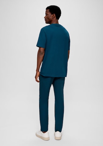 Coupe slim Pantalon chino s.Oliver en bleu