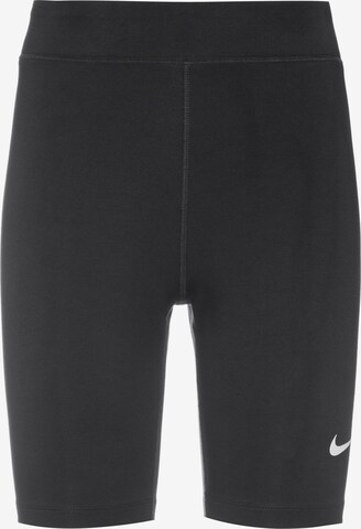 Nike Sportswear Skinny Legginsy w kolorze czarny: przód