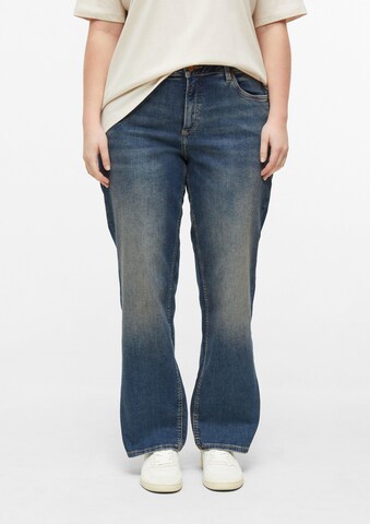 Regular Jean QS en bleu : devant
