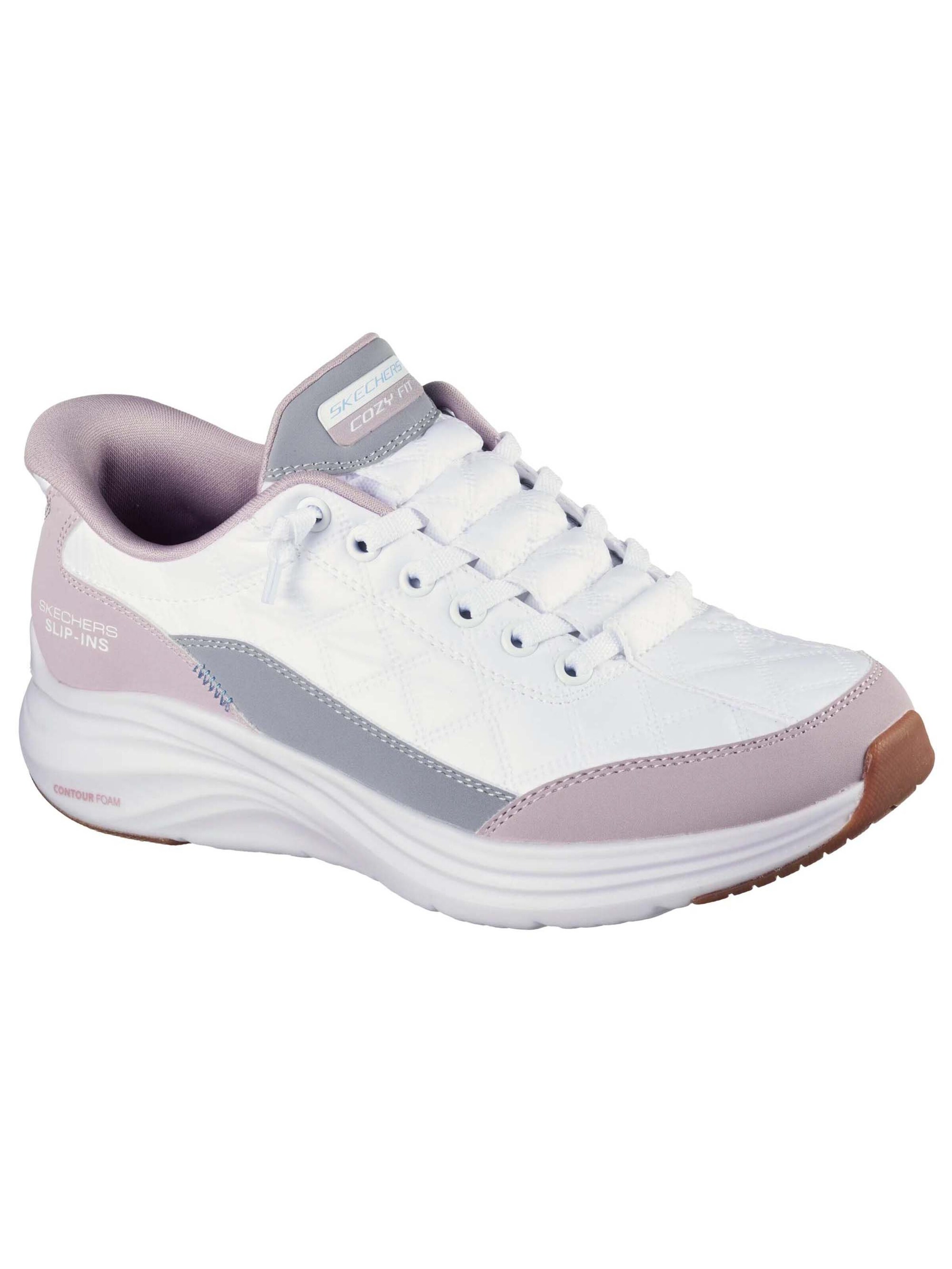 Baskets basses SKECHERS en blanc
