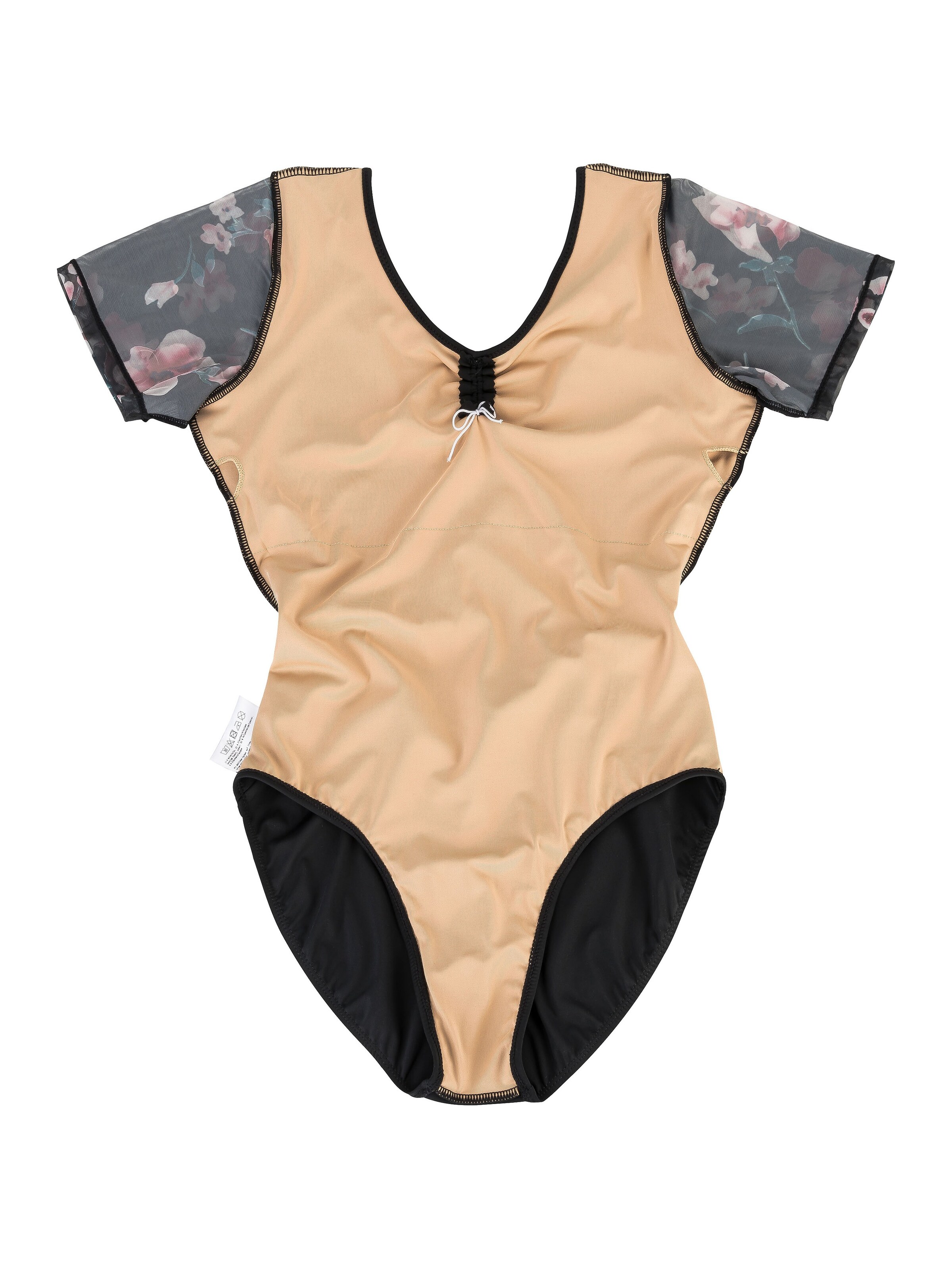 Tanzmuster Athletic Bodysuit 'Merle' in Black