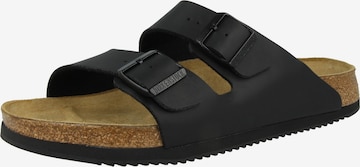 BIRKENSTOCK Pantolette in Schwarz: predná strana