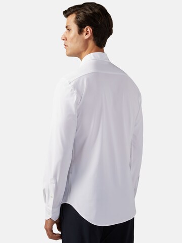 Slim fit Camicia di Boggi Milano in bianco