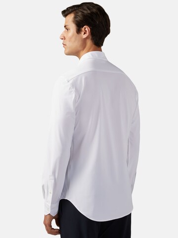 Boggi Milano Slim fit Button Up Shirt in White
