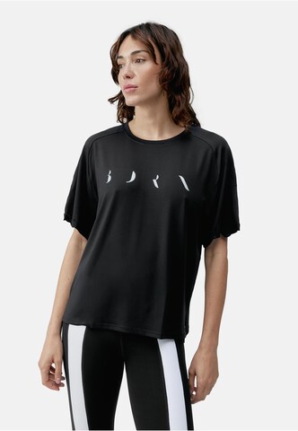 Born Living Yoga Funktionsshirt 'Vero' in Schwarz: Vorderseite
