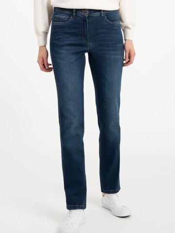 Recover Pants Slimfit Jeans 'JIL' in Blauw: voorkant