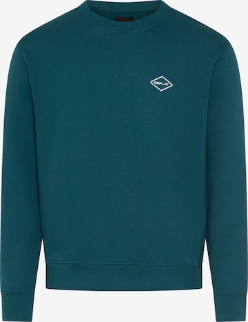 REPLAY Sweatshirt in Blau: Vorderseite