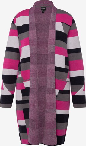 Ulla Popken Knit Cardigan in Mixed colors: front