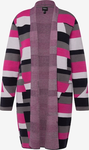 Ulla Popken Knit Cardigan in Mixed colors: front