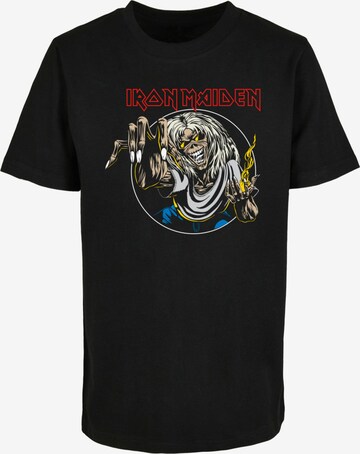 Merchcode Shirt 'Iron Maiden - Color Line Circle' in Black: front