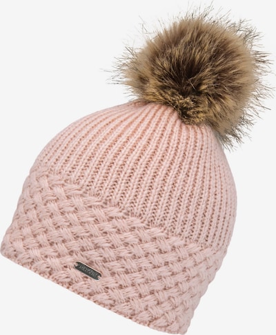 chillouts Beanie in Brown / Light pink, Item view