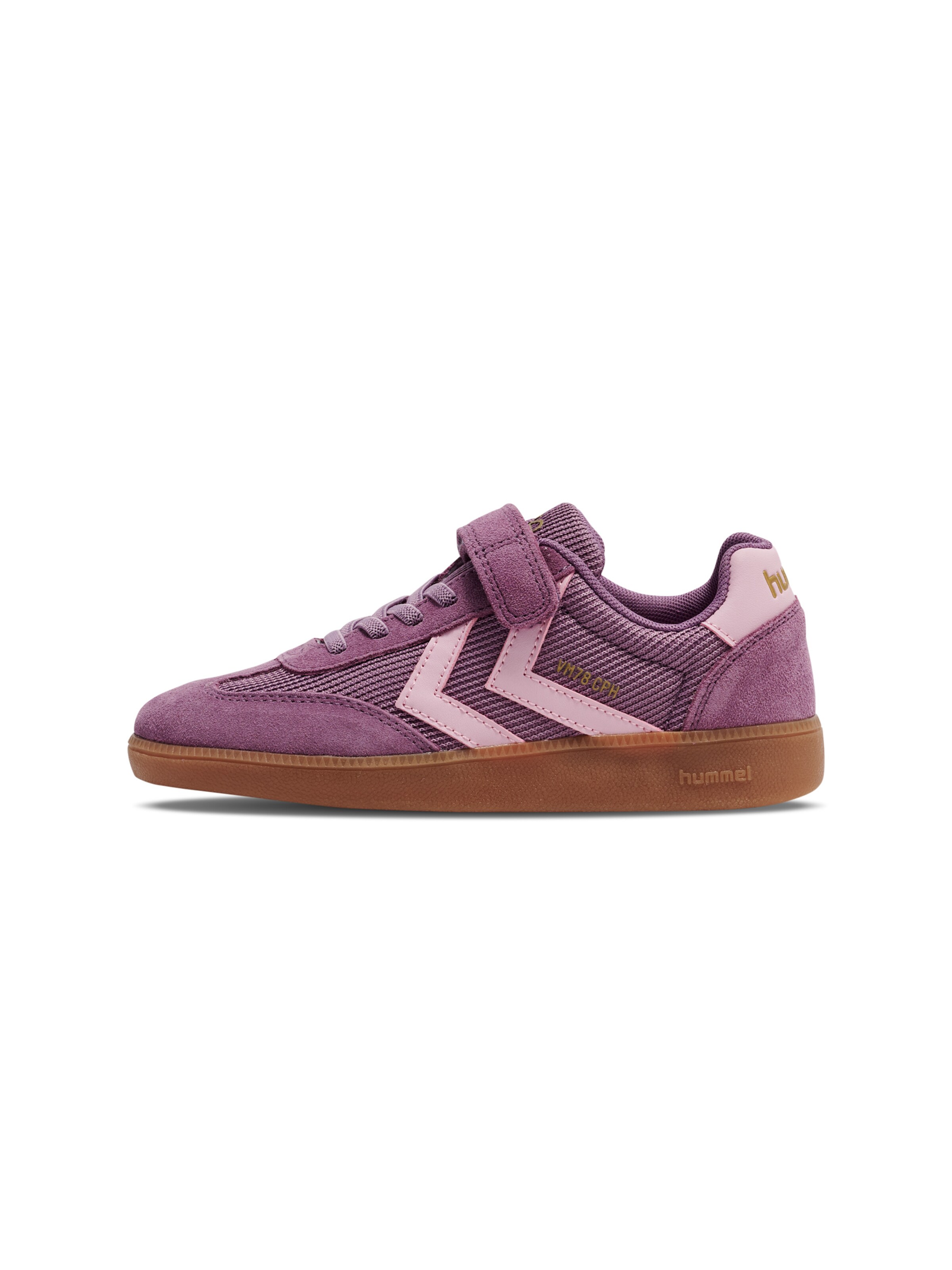 Hummel Trainers in Purple: front
