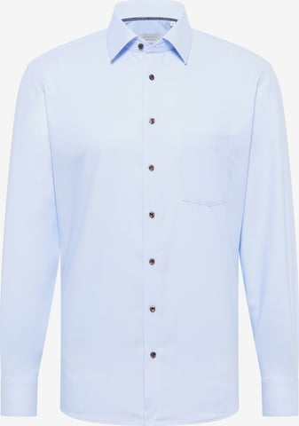 ETERNA Zakelijk overhemd in Blauw: voorkant
