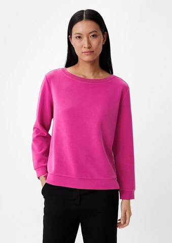 Sweat-shirt COMMA en rose : devant