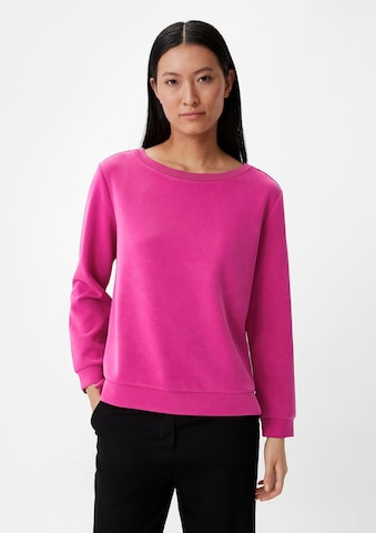 Sweat-shirt COMMA en rose : devant