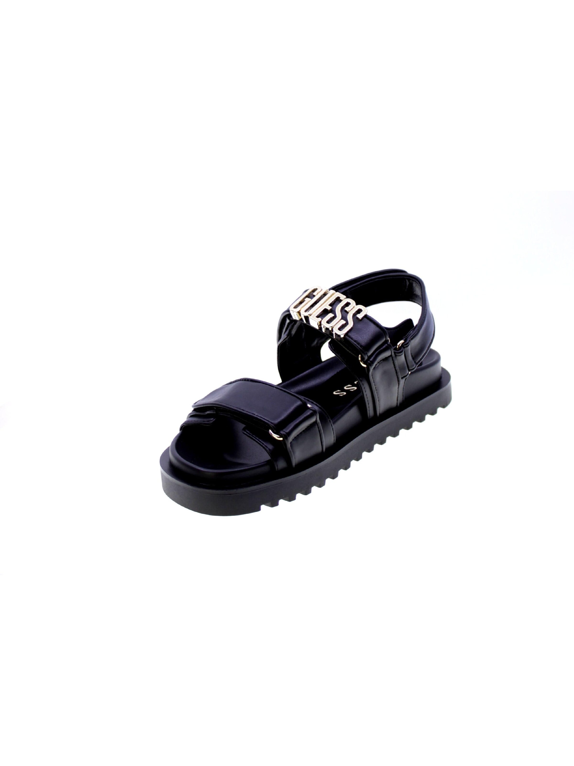 GUESS Σανδάλι σε μαύρο: μπροστά