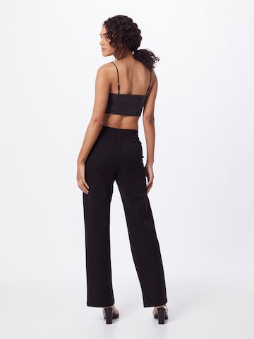 Wide Leg Pantalon 'Poptrash' ONLY en noir